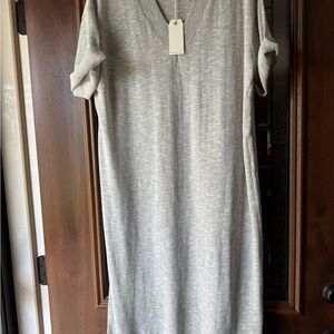 By Together Light Gray Midi Dress